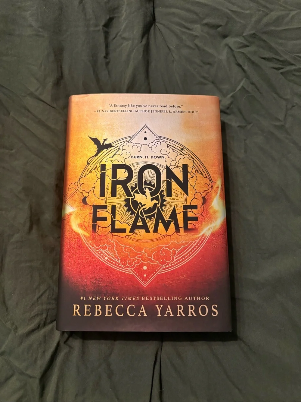 Hardcover Fourth Wing and Iron Flame Book Set by Rebecca Yarros